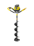 Jiffy Model 56 E6 Lightening 42 Volt Battery Powered Ice Drill 56-08 With 8" XT Drill Assembly